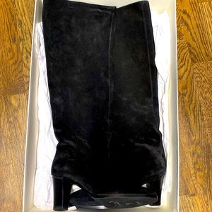 VINCE Casper suede knee boots